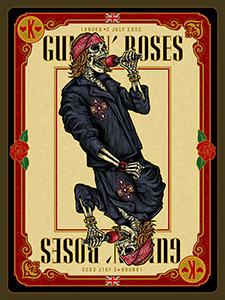 LITHORATI - Guns N' Roses - Lithograph Database - World 2022